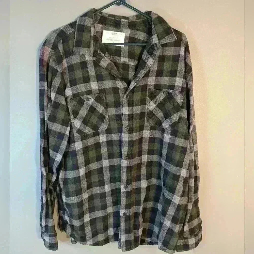Urban pipeline men's XXL flannel shirt